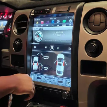 Tesla Štýl Android 9 PX6 GPS Navigácie DVD Prehrávač pre Ford Raptor F150 2009-Auto Rádio Stereo Multimediálny Prehrávač Vedúci Jednotky