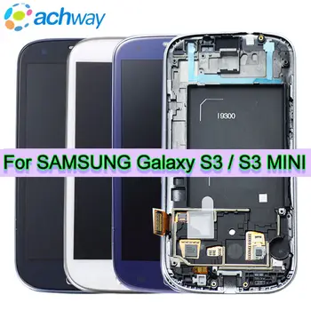Test Pre SAMSUNG Galaxy S3 LCD Displej i9300 i8190 Dotykový Displej Digitalizátorom. Náhradná Pre SAMSUNG Galaxy S3 Min LCD Displej
