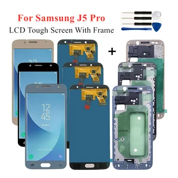 Testované s LCD Samsung J5 Pro J530 J530F Nahrádzajú Displej Dotykový Displej Digitalizátorom. Montáž