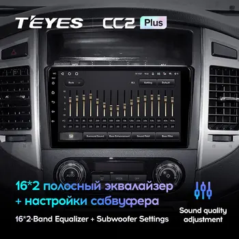 TEYES CC2L KK2 Plus Pre Mitsubishi Pajero 4 V80 V90 2006 -, Auto Rádio Multimediálny Prehrávač Videa Navigácie GPS Č 2din 2 din