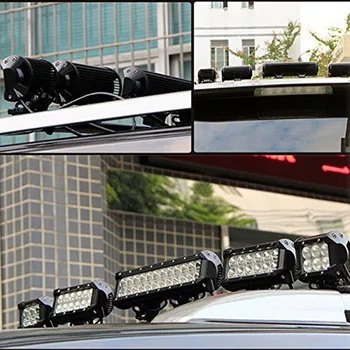 TF30 4 7 12 18-palcové 18W 36W 72W 108W Off Road LED Pracovné Svetlo LED Panel pre Motocykel, Traktor, Loď 4WD Truck 4x4 SUV ATV 12V 24V
