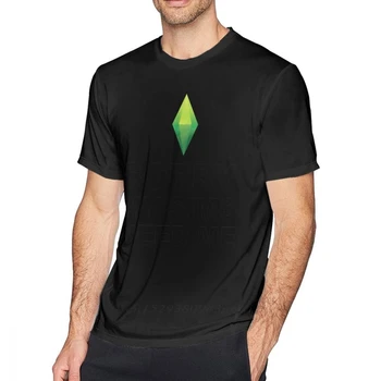 The Sims T Shirt Môj Sims Potrebujú Mi The Sims T-Shirt Bavlna Streetwear Tee Tričko Vytlačené Mens Krátke Rukávy Plus veľkosť Zábavné Tričko
