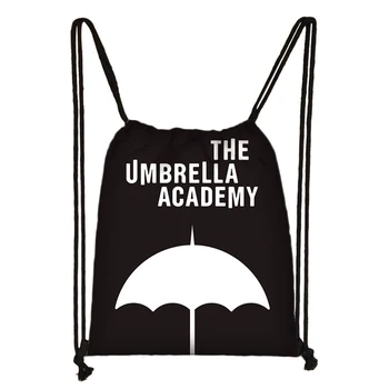 The Umbrella Academy Cartoon Deti Šnúrkou Batoh Nakupovanie Školy Cestovanie Strany Tašky Darčekové 38*32 CM