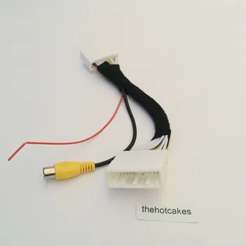Thehotcakes Originálne Video Vstup Prepnúť RCA Adaptér Konektor Konvertor Drôt, Kábel Pre Mazda 2 Demio DJ~2017 Zadná Kamera