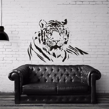 Tiger Stenu, Nálepky, Obtisky Plagáty Vinyl Na Stenu Umenie Obtlačky Odtlačkový Dekor Nástenná Maľba Voľne Žijúcich Zvierat Nálepky Tiger Auto Nálepky