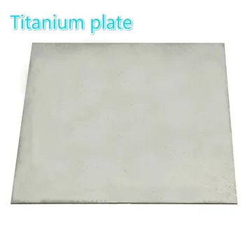 Titán Ti Gr.5 Gr5 Stupeň 5 ASTM B265 Platňa Plechu 1 x 200 x 200 mm