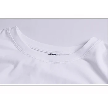 Tlač Písmeno T Shirt Ženy Oblečenie Nové 2020 Móda Jeseň Dámske Topy Žena T-Tričko S Dlhým Rukávom Bavlna Tričko Tee Tričko Femme