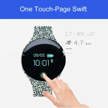 TLW08 Bluetooth Montre Smart Hodinky Šport Náramok obec bande Podometre Sommeil Tracker Fitness Tracker Smartwatch Pour Android IOS
