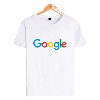 TO Google, Microsoft Pulóver T-shirt Mužov Bavlna Krátky Rukáv Tlač Vzor Bežné Tee Tričko Homme Muži/Ženy, Plus Veľkosť