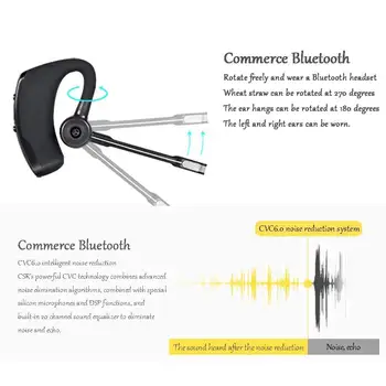 ToHaYie Bluetooth Headset Bezdrôtové bluetooth slúchadlá Auto Bezdrôtové Slúchadlá Bluetooth Slúchadlá Slúchadlá Business Auto Slúchadlá