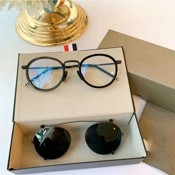 Toma značky classic retro okuliare slnečné okuliare pre mužov a ženy tb710 klip na okuliare muži ženy s originálne balenie box