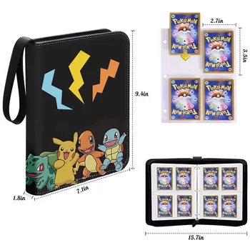 TOMY Pokemon Binder Karty Kolektory Album Anime Hry Ochrana Karty Prenosné úložiská Prípade Top Načítaný Zoznam Hračka Darček