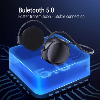 Tongdaytech Bluetooth Bezdrôtové Slúchadlá Otvorená Ear Športové Slúchadlá Slúchadlá s Mikrofónom Podpora TF Karty, FM Rádio, Mp3 Pre Beh