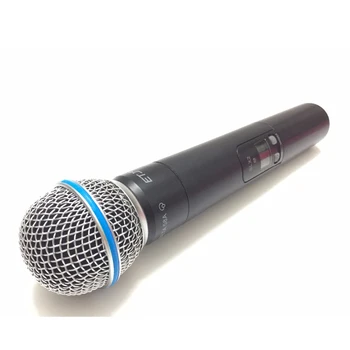 Top Kvalita SLX SLX24 BETA58/SM58 UHF Profesionálny Bezdrôtový Mikrofón Systém Super Cardioid BETA Ručné Microfone Mic