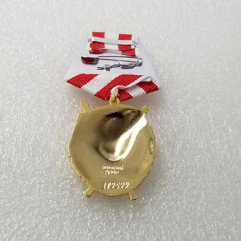 Top Kvalita ZSSR Zlato Veľkej Vlasteneckej Vojny Vojenskej Mini verzia Medaily Znak Klope meč, štít Sovietskeho zväzu CCCP Odznak