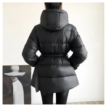 Toppies 2020 zimné parkas womens kabát s kapucňou puffer bunda kórejský módne bublina kabát hrubé oblečenie pre ženy