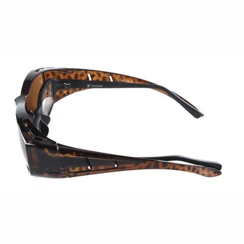 TOPSPORTS slnečné Okuliare Polaroid Nosenie Cez Slnečné Okuliare UV400 Ochrana Muži Ženy Krátkozrakosť Rám Okuliarov pre riadenie Rybolovu Prechádzky