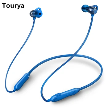 Tourya S6 Bluetooth Vodotesné slúchadlá Bezdrôtové Slúchadlá Športové Basy Bluetooth Slúchadlo s mikrofónom pre telefón iPhone xiao