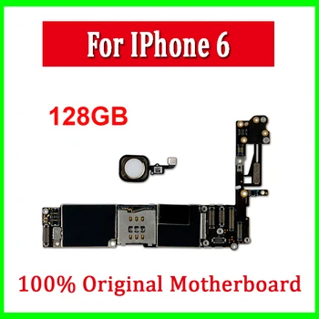 Továreň Odomknutý Pre iPhone 6 základná Doska S Dotykovým ID, Logic dosky na iphone 6 S Plnou Čipy Doske