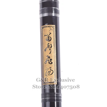 Tradičná Čínska Bambusová Flauta Dizi Priečne Bambu Flauta Vietor Hudobné Nástroje Pre Začiatočníkov Čierne C/D/E/F/G Tlačidlo Darček