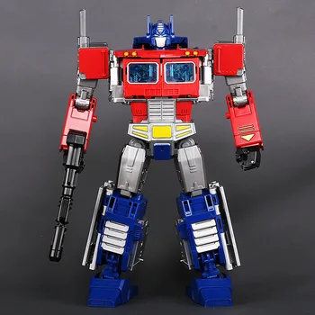 Transformátory L Optimus Prime Anime Edition Kovové Časti Zliatiny Robot Autobot Truck Auto Model Kolekcie Topánok Hračka Rozšírenej