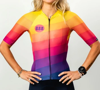 Trespinas ženy, cyklistika Dres 2020 Lete Krátky rukáv košele Rýchle suché Jersey Cestnej bike Maillot Ropa Ciclismo Mtb oblečenie