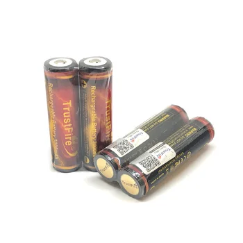 TrustFire 18650 Batéria 3,7 V 3000mAh Kamera Pochodeň Baterka 18650 Nabíjateľné Lítiové Batérie s Chránené PCB