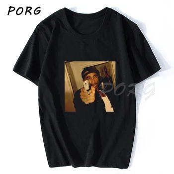 Tupac 2PAC R. I. P Módne Krátky Rukáv T Shirt Vytlačené Bavlna Top Tees Bežné Hip-Hopu, Rocku O Krk Rockovej Hudby Tee Rap Tričko 2020