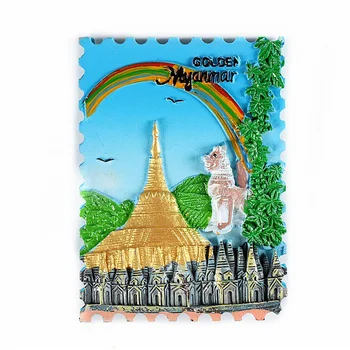 Turistické suveníry chladnička magnet na chladničku vložiť magnet Bhután Vietname, Laose mjanmarsko Nepál Kambodža 3d kolekciu suvenírov darček