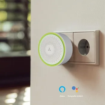 Tuya Alarm Alexa WiFi Smart DIY Dom Bezpečnostný Alarm s APLIKÁCII Domovská stránka Google Hub Ovládanie Hlasom P2P LED osvetlenie IP Kamery Monitorovanie