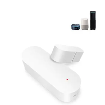 Tuya Smart WiFi Senzor Dverí Dvere Otvorené / Zatvorené Kompatibilné Detektory pre Alexa pre Google Voice Control