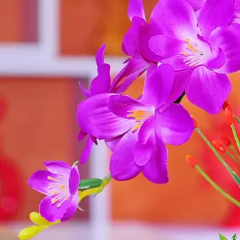 Tvorivé Keramické Vázy Phalaenopsis Umelý Kvet Nastaviť Motýľ Orchidea Falošné Kvet Usporiadanie Home Office Desktop Ozdoby
