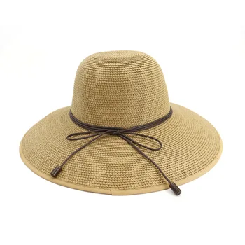 Tvorivé leto lady luk slnko klobúk letný klobúk veľké odkvapov dovolenku slamený klobúk pláž hat lady klobúk HA21