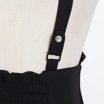TWOTWINSTYLE Čierne Ženy Pásu Bežné Minimalistický Patchwork Zips, Dekoratívne Streetwear Opasky Ženského 2020 Nové Módne Oblečenie