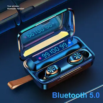 TWS Bluetooth slúchadlo 5.0 Bezdrôtový Headset Šport Redukcia Šumu Slúchadlá S nabíjanie box pre Xiao Huawei