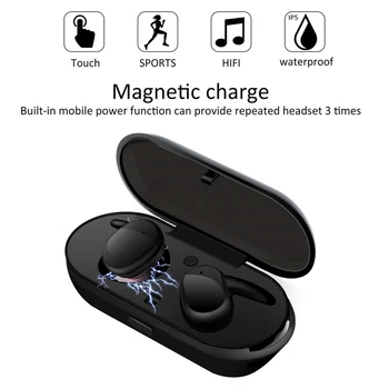 TWS4 Bluetooth 5.0 Slúchadlá Bezdrôtové Slúchadlá Slúchadlá Pre iphone Android VEĽA! Vysoko kvalitné slúchadlá kvalita zvuku