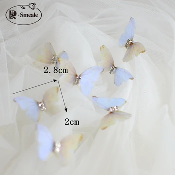 Tylu 3D Butterfly Šperky Príslušenstvo DIY Krídla Handmade Náušnice Dávnych Štýl, Doplnky do Vlasov RS2776