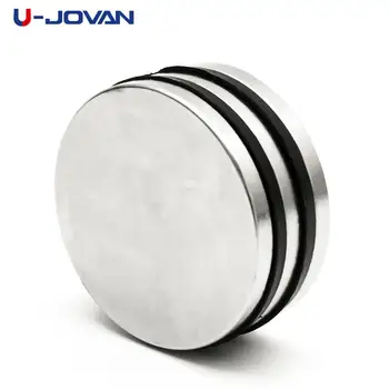U-JOVAN 1pc 50x5mm N35 Kolo Silné NdFeB Neodýmu Magnet Vzácnych Zemín Permanet Disk Magnety 50*5mm