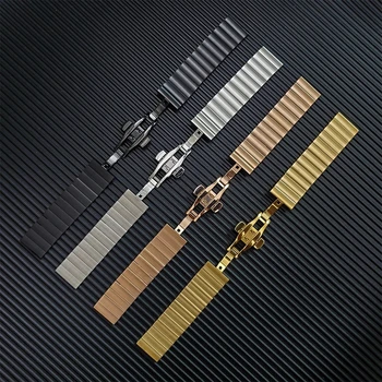 UEBN Kovu, nehrdzavejúcej ocele, Remienok Pásmo pre Huawei Sledovať GT 2 Pro Náramok na Hodinky GT 2 42mm 46 mm & 2e Vymeniteľné watchbands