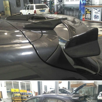 Uhlíkových Vlákien Exteriér, Zadný Spojler Chvost batožinového priestoru Boot Krídlo Dekorácie Auta Styling Pre Mazda 3 CX-3 Axela Hatchback-2017