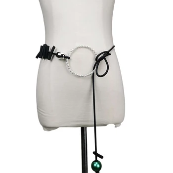 UKEBAY Nové Dizajnér Luxusný Náhrdelník Rôznych Nosia Dlhé Reťaze Ženy Prívesok Náhrdelníky Zelená Perla Šperky Nastaviteľné Náhrdelník