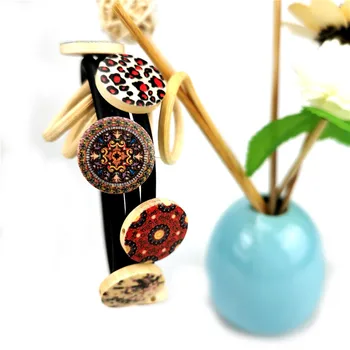 UKEBAY Nové Tlač Perličiek Gotický Kúzlo Náramky Ženy Vyhlásenie Bangles Luxusné Dizajnér Značky Náramok Indické Šperky Veľkoobchod
