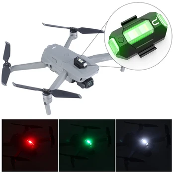 Ulanzi DR-02 Drone Svetlo Červená Zelená Biela Zdroj Svetla Drone Upozornenie Noc Smerové Svetlo pre DJI Mavic Mini 360° Viditeľné
