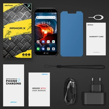 Ulefone Brnenie X7 Pro Robustný Smartphone 4GB RAM Android 10 Mobilný Telefón IP68 Quad-core NFC 4G Vodotesný Mobilný Telefón