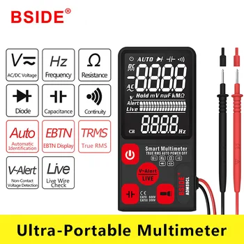 Ultra-Prenosný Digitálny Multimeter BSIDE ADMS7 S9CL Veľký 3,5