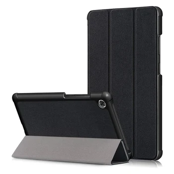 Ultra Slim Trifold Kožené Smart-Shell Stojan Shockproof Kryt Prípade Na Kartu Lenovo M7 7,0 palcový TB-7305F Tablet
