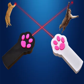ULTRAZVUK PET Prenosné Tvorivé Zábavné Pet Mačka Hračky Laserové Ukazovátko Svetelné Pero S Jasnými Animácie Myši Tieň Pre Mačky Školenia