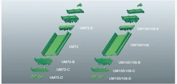 UM72 PCB rozsah dĺžky: 151-200 mm Panel montáž základne PCB bývanie PCB montáž adaptéra Panel montáž PCB dopravcu
