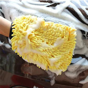 Umývacie Rukavice Coral Mitt Soft Anti-scratch Pre Umývanie Áut A Čistenie Multifunkčné Hrubé Čistenie Rukavice Pre Auto Detaily