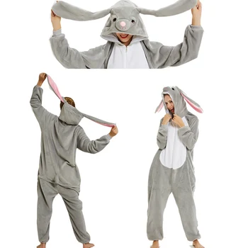 Unicorn Onesies Dospelých Zimné Kigurumi Steh Unisex Onesies Ženy Odev Anime Kostýmy Dospelých Flanelové Sleepwear Pyžamá